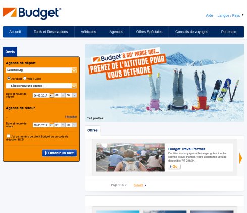 Budget rent a car Luxembourg location de voitures et utilitaires pour particuliers et professionnels Erfahrung Budget rent a car Luxembourg location de voitures et utilitaires pour particuliers et professionnels Öffnungszeit